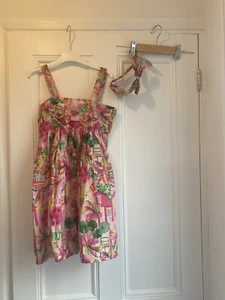 Mayoral Girls Beach Dress With Headband BNWT Age 9 - Picture 1 of 7