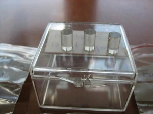 3x Sílice Fundida - Vidrio Óptico 10mm x 6,66mm Cilo - Imagen 1 de 3