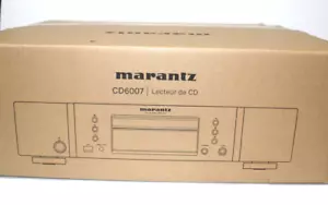 Marantz CD6007 CD Player HDAM Full Discrete Analog Silver Gold AC 100V 50/60Hz - Picture 1 of 17