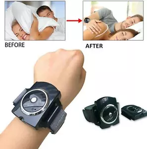 Useful Anti Snore Watch Sleep Snoring Aid Tool Wrist Band Bracelet Device q - Picture 1 of 13