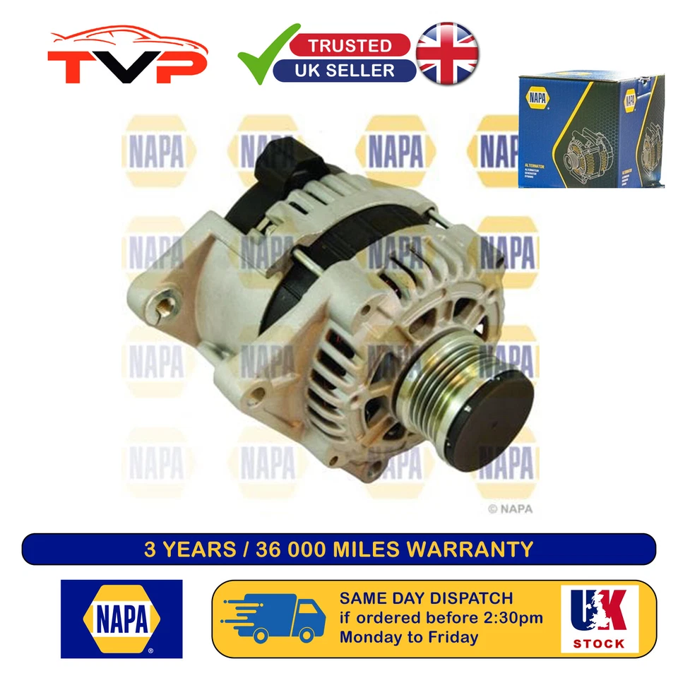 Napa Alternator For Chevrolet Aveo 2011-2024 1.6 NAL1544 - Image 1 of 1