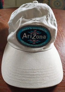 Arizona Beverage Co Baseball Adjustable Cap Hat~Captiv8 New York~Beige~Preown~VG - Picture 1 of 10
