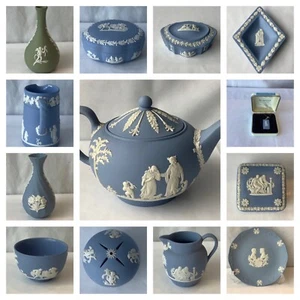 WEDGWOOD JASPER WARE CHOICE OF PIECES - PIECES ADDED - Picture 1 of 95