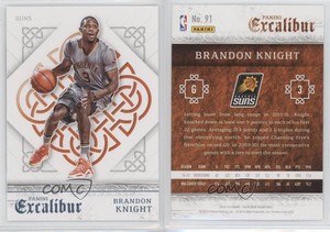 2015-16 Panini Excalibur Light Blue Brandon Knight #91