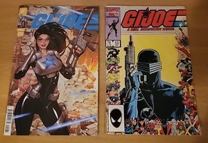 Gi Joe #1 2024 Baroness Cover und #53 1986 SNAKE EYES Cover Comics fast neuwertig & gut - Bild 1 von 19