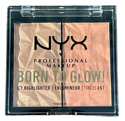 NYX Professional Makeup Born To Glow Icy Highlighter HIGH KEY FLEX / FLEXPENSIVE - Image 1 of 2