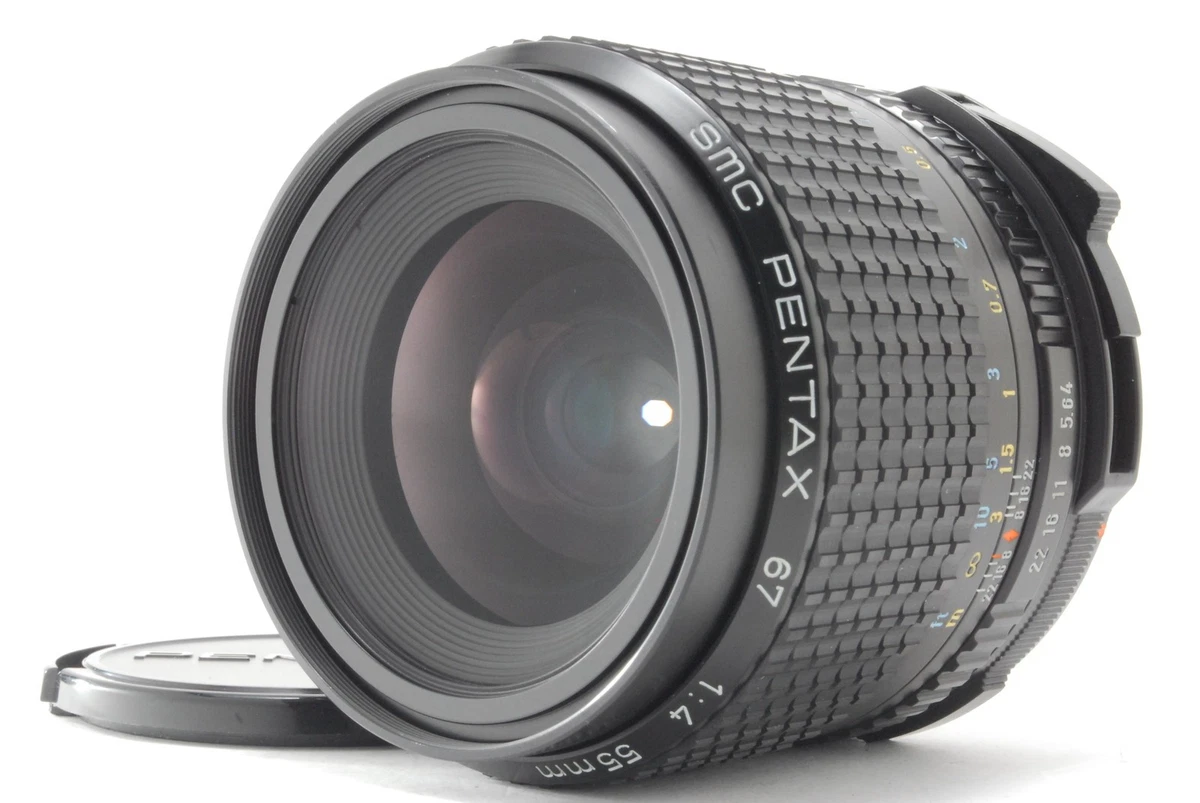 PENTAX SMC PENTAX 67 55mm f/4 中盤レンズ Pentax 55mm F/4 SMC Late Lens For Pentax 6X7 Series {77}