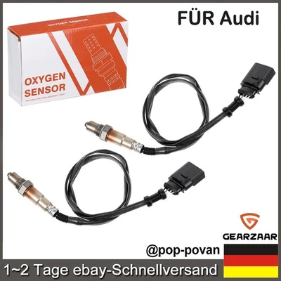2x sonda lambda prima + dopo catalizzatore per Audi A3 8L A4 A8 Seat Skoda Fabia 6Y VW Golf 4 - Immagine 1 di 4