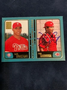 2001 Topps # 751 - Dane Sardinha handsignierte Rookie Karte - Cincinnati Reds - Bild 1 von 4