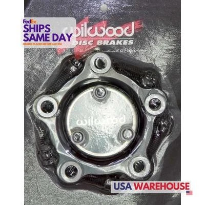 Wilwood 270-13213, One Black Aluminum 5 Bolt Drive Flange With /O-Ring Performan - Image 1 of 4