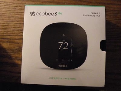 ecobee3 lite Smart Thermostat - Black New - Image 1 of 4