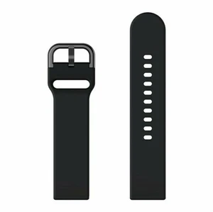 Correa de silicona (20 mm) adecuada, entre otros, para Galaxy Watch Active 2 Bulk Black artículo nuevo - Imagen 1 de 2
