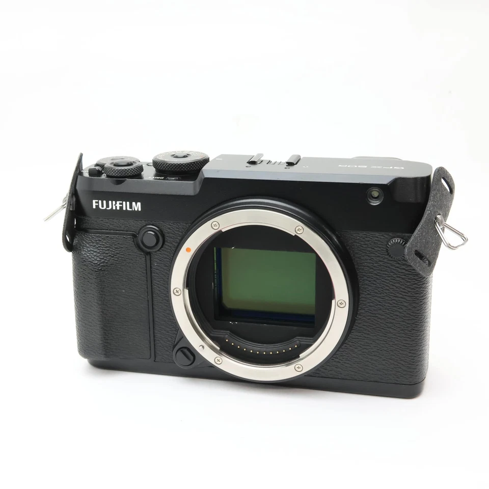 Fujifilm Fuji GFX 50R Medium-Format Mirrorless Camera Body Shutter Count 2053 - Image 1 of 4