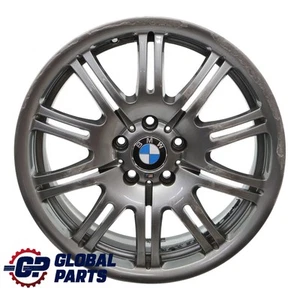 Llanta de aleación de rueda delantera BMW 3 Series E46 M3 19" M doble radio 67 8J ET:47 2229650 - Imagen 1 de 15