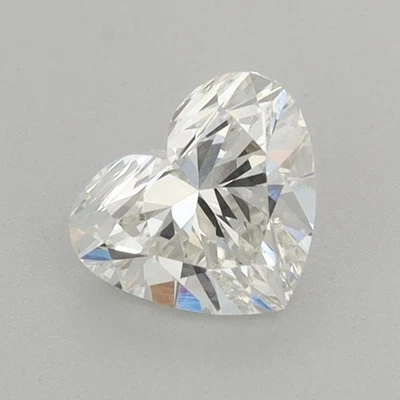 0.83 Ct HEART SHAPE G Color VVS2 Clarity IGI CERTIFIED LAB GROWN CVD Diamond - Image 1 of 4