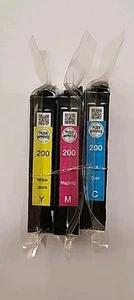 Original Epson T200-520 C M Y Tintenpatrone | EXP 6/2026 | Neu Versiegelt - Bild 1 von 4