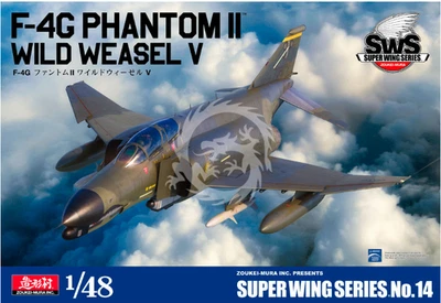 F-4G Phantom II Wild Weasel V - Zoukei-Mura SWS48-14 350 skala 1/48 - Immagine 1 di 4