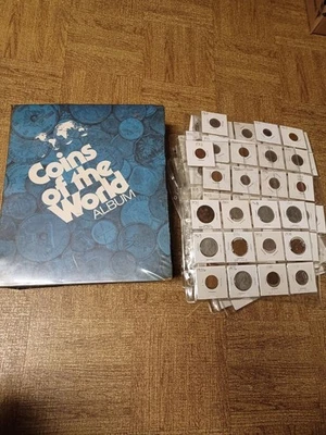 2 ALBUMS - Foreign Coins Of World Album International Mixed Lot Large Collection - Image 1 of 4