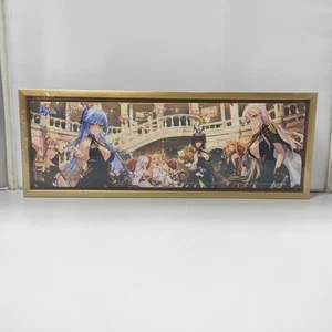 Azur lane 5th Fifth Anniversary Art Painting Canvas Print New Yostar - Foto 1 di 6