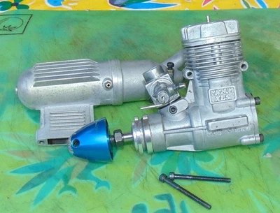 Magnum 46 XLS ABC RC Model Airplane Engine, Cleaned (B) - Image 1 of 4