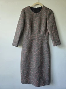 J. Crew Wool Blend Long Sleeve Dress Size 0 - Picture 1 of 8