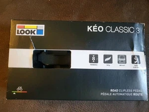 Look Keo Classic 3 Pedals Black/White - Picture 1 of 4