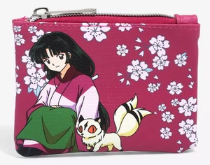 InuYasha Sango & Kirara Coin Purse Floral Anime NEW - Picture 1 of 3