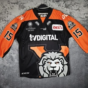 Frankfurt Lions Löwen 2020/2021 Eishockey Ice Hockey Carter Proft #15 Jersey M - Picture 1 of 10