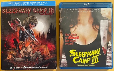 Sleepaway Camp III (3) (Collector's Edition) (Blu-ray) Slipcover Scream Factory - Image 1 of 4
