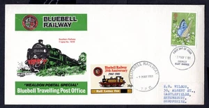 GB - 1981 20° Anniversario della Ferrovia Bluebell - Copertina lettera ferroviaria - Foto 1 di 2