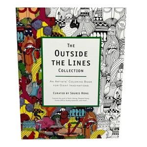 The Outside The Lines Collection Artists Coloring Book For Giant Imaginations By - Bild 1 von 20