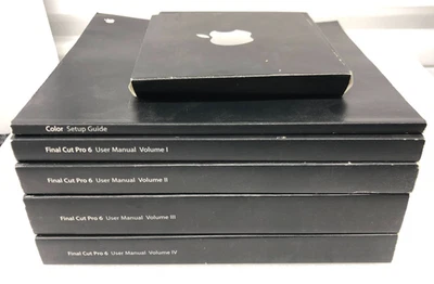 Final Cut Studio 2.0.1 Software and Pro 6 Manuals full set retail international - Image 1 of 4