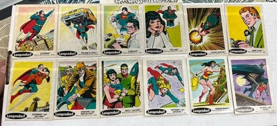 Rare 1978 Langendorf Bread Superhero Stickers Complete Set of 30 Superman Comics - Image 1 of 4