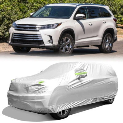 For Toyota Highlander Full Car Cover Waterproof Outdoor Protector Sun Dust Proof - Image 1 of 4
