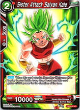 Sister Attack Saiyan Kale TB1-016 UC Dragon Ball Super Card TCG