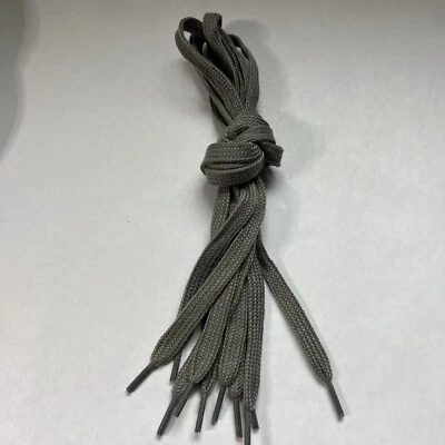 NEW 5 Ninjalax Gray Cotton Lacrosse Shooting Strings Laces 33” - Image 1 of 2