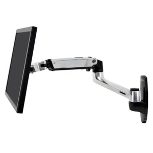 Ergontron LX Single Monitor Wall Mounted Monitor Arm - up to 11.3kg (~34") - Picture 1 of 3