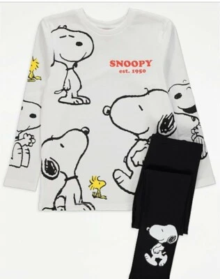 Peanuts Snoopy Top And Leggings Outfit For Boys Kids Brand New — 第 1/4 张图片