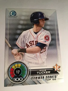 2018 Bowman Scouts Top 100 5x7 /49 Kyle Tucker Astros BTP17 - Picture 1 of 1