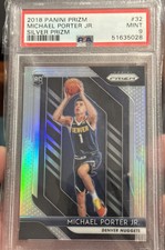 2018-19 Panini Prizm - Silver Prizm #32 Michael Porter Jr. (RC)