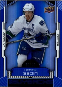 2015-16 Upper Deck Buybacks Canucks Hockey Card #61 Henrik Sedin /49