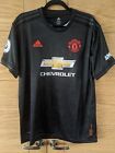 Manchester United Shirt 2XL Black Third Kit 2019 2020 Adidas Jersey