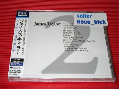 11B 2024 DIGITAL REMASTER JAMES TAYLOR GREATEST HITS VOL. 2  JAPAN BLU-SPEC CD - Image 1 of 2
