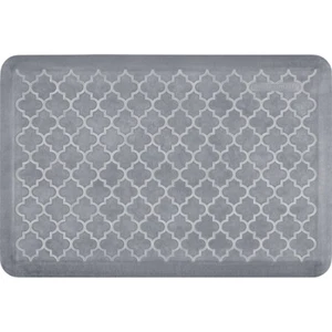 WellnessMats Estates Trellis Anti-Fatigue Mat, Beach Glass, 36" by 24" - Picture 1 of 3