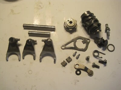 Honda CRF250R CRF 250 R 2004 juego completo de tambor y horquilla de cambio Foto 1 de 3