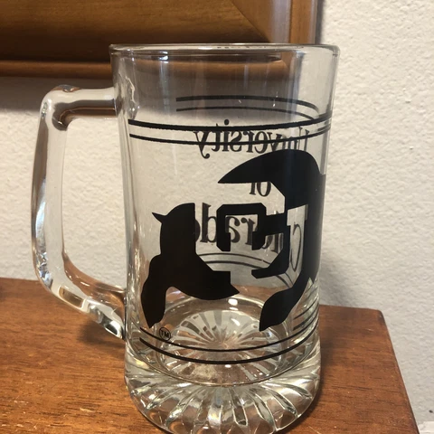 Vintage University of Colorado Buffaloes Heavy Beer Stein Mug All Over Print Cover