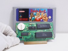 [mint] super nintendo snes-super punch out (snsp - 4q-fah) loose