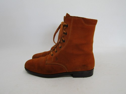 TOD’S Stivaletti stivaletti alla moda Tods taglia 38 5 marroni scamosciati lacci