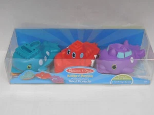 Melissa & Doug Sunny Patch Maritime Mates Boat Parade 3 barcos de enlace NUEVO - Imagen 1 de 2