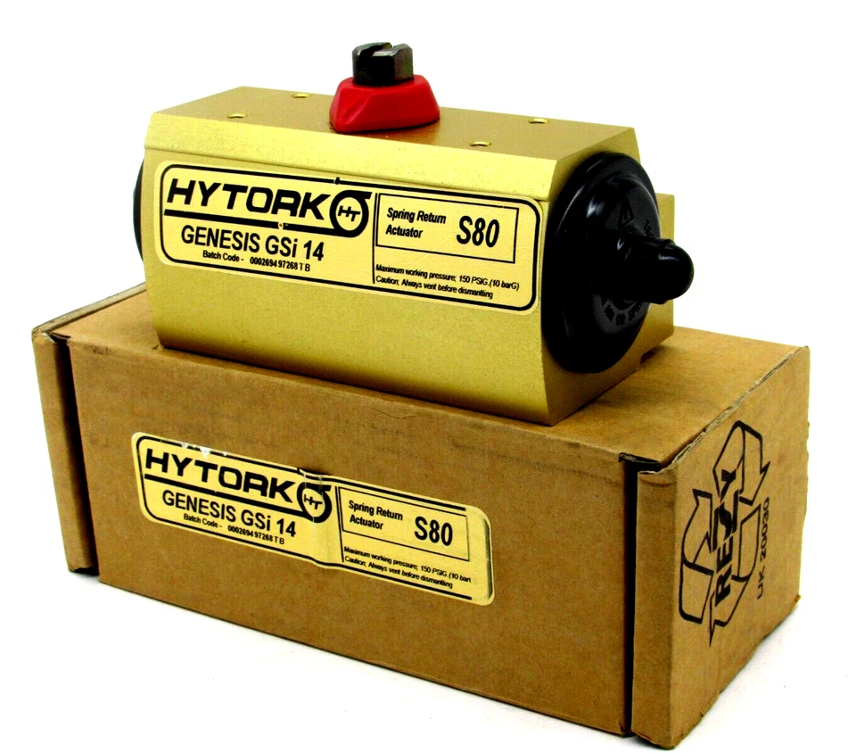 NEW HYTORK GENESIS GSI 14 SPRING RETURN ACTUATOR S80 - Image 1 of 4